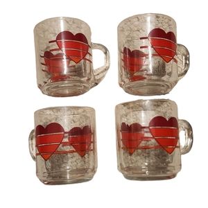 Heart Clear Mug Set Luminarc